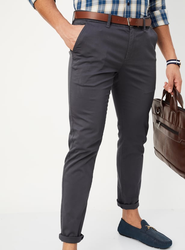 Buy Men Skinny Fit Stretch Chinos Online at just Rs. 1299.0 ...
