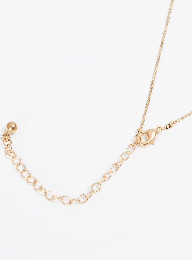 Women Ring Pendant Necklace