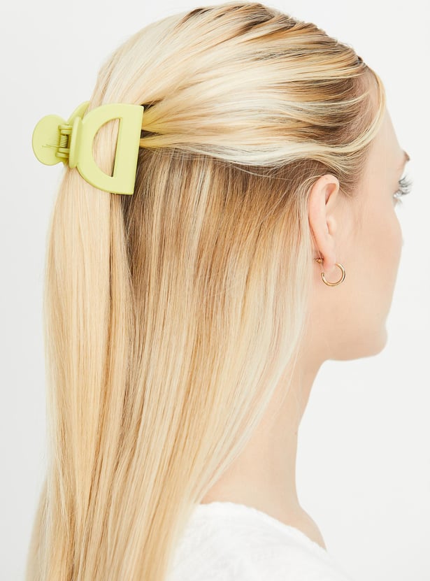 Women Solid Claw Clips - Pack of 3