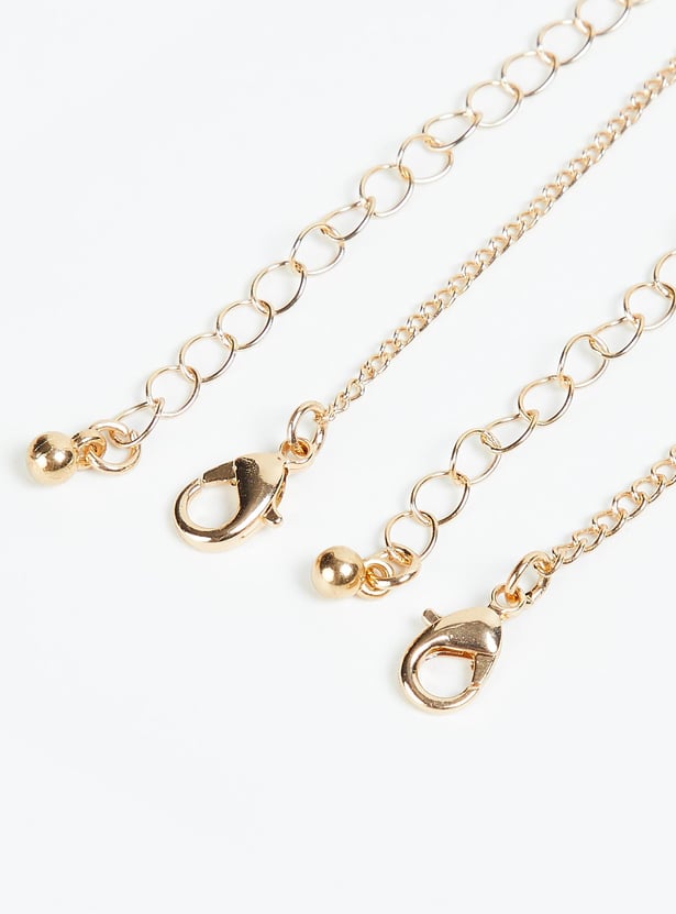 Women Layered Pendant Necklace