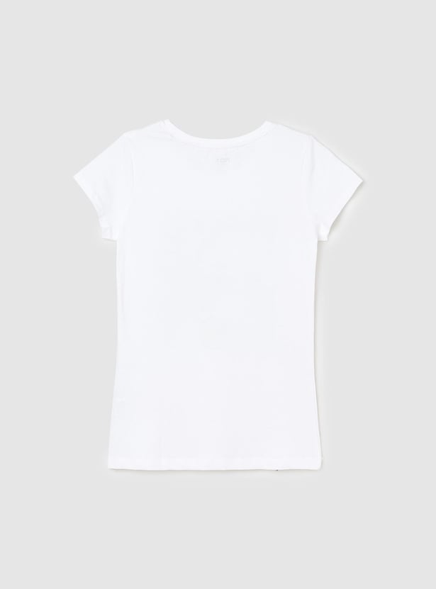 Girls Graphic Printed T-shirt