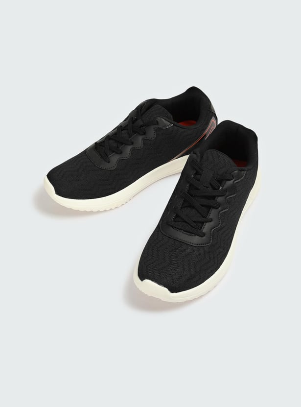 Men Mesh Lace-Up Sports Shoes