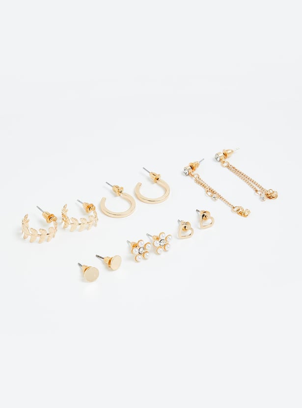 Women Assorted Earrings Set - Pack of 6
