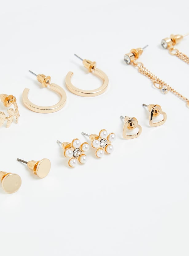 Women Assorted Earrings Set - Pack of 6