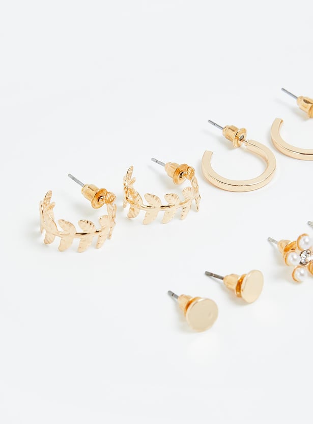 Women Assorted Earrings Set - Pack of 6