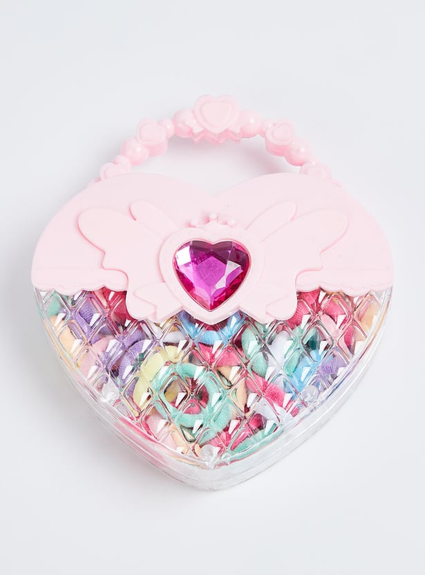 Girls Assorted Hair Accessories with Strawberry Box