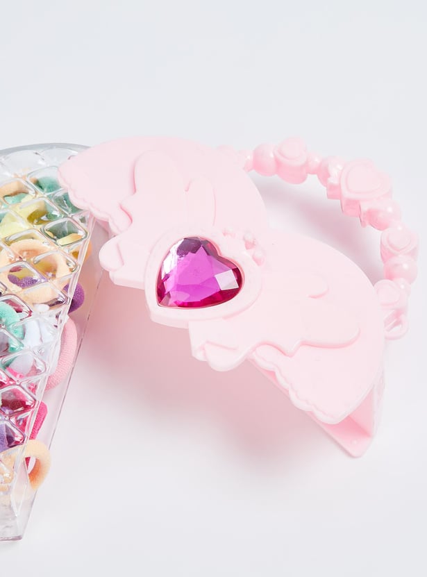 Girls Assorted Hair Accessories with Strawberry Box