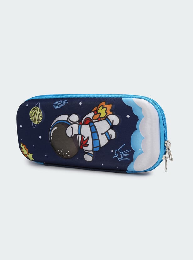 Kids Printed Zip-Around Pencil Box