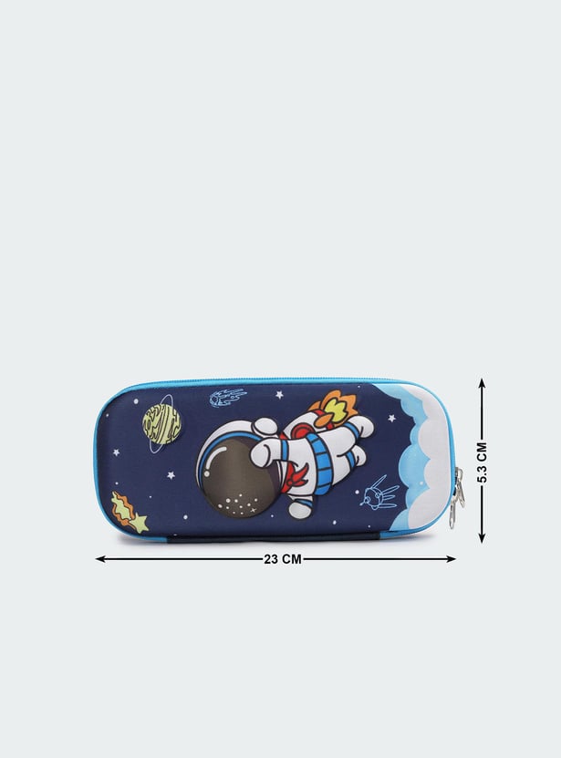 Kids Printed Zip-Around Pencil Box