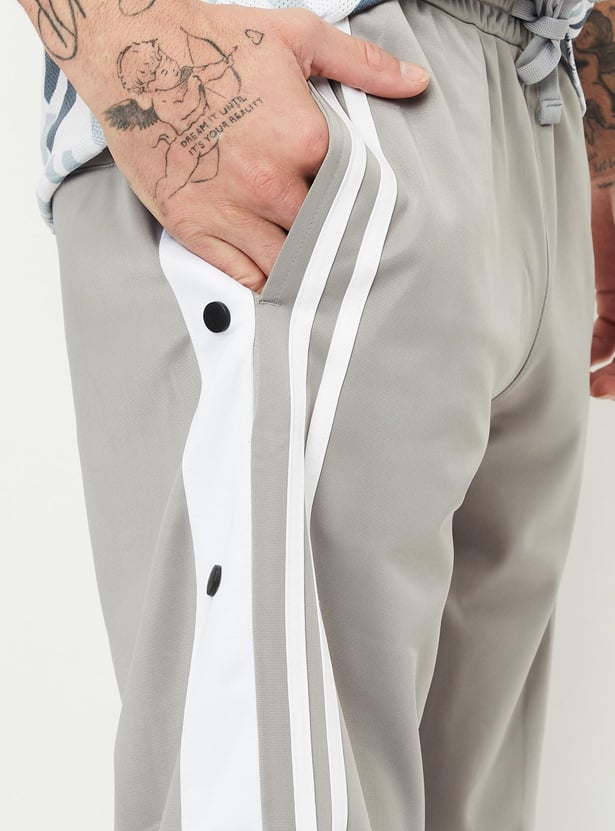 Men Striped Joggers