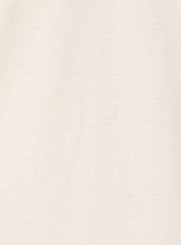 Men Solid Slim Fit Polo T-shirt