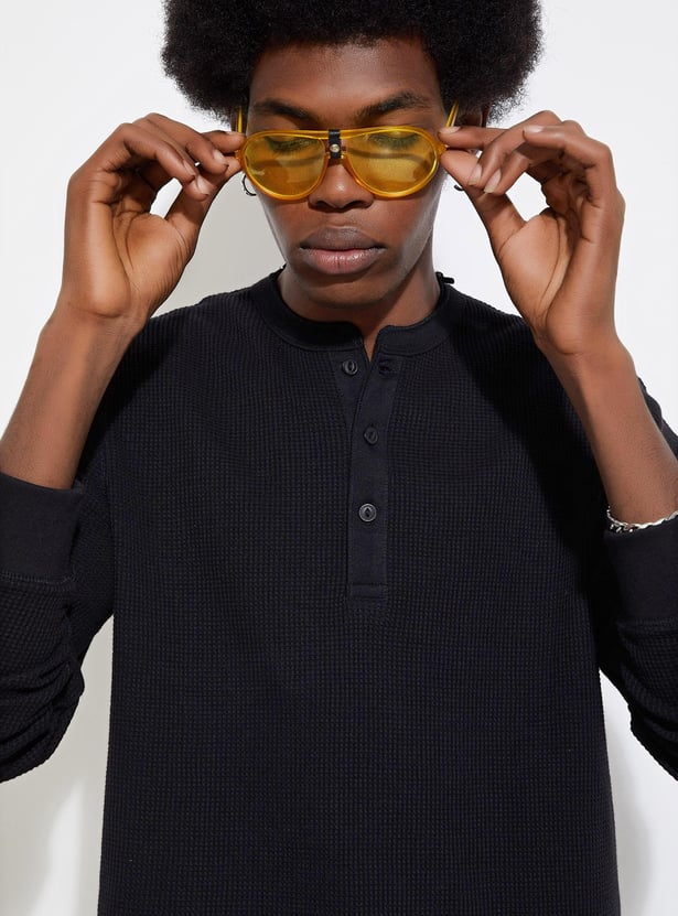 URB_N Men Knit Full Sleeves T-shirt