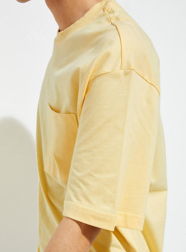 URB_N Men Oversized Solid T-shirt