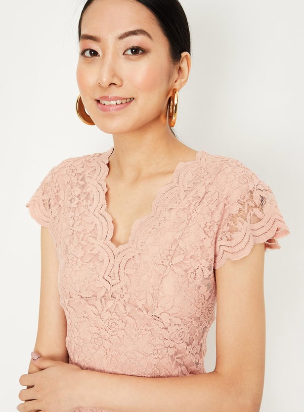 トップス G tech magnet under lace tops G tech magnet under lace tops ブラック