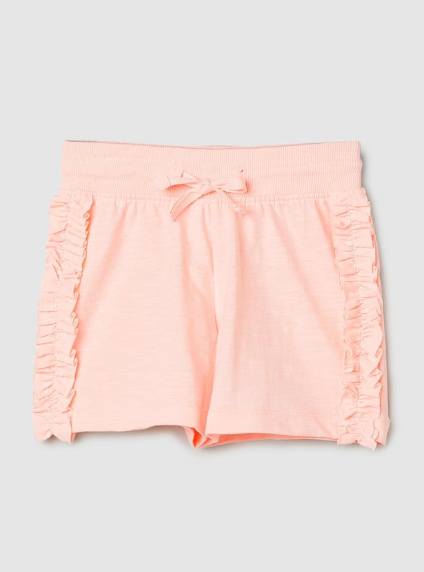 Girls Solid Shorts