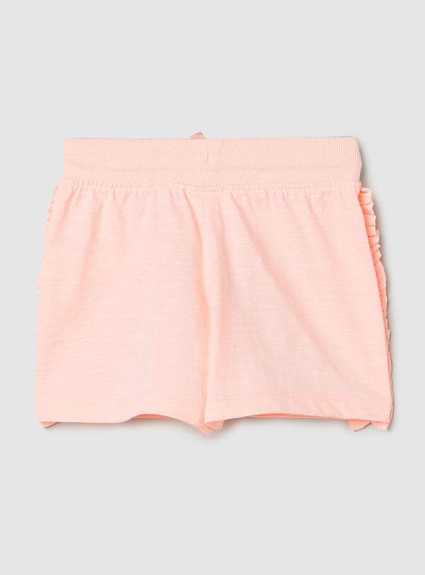 Girls Solid Shorts