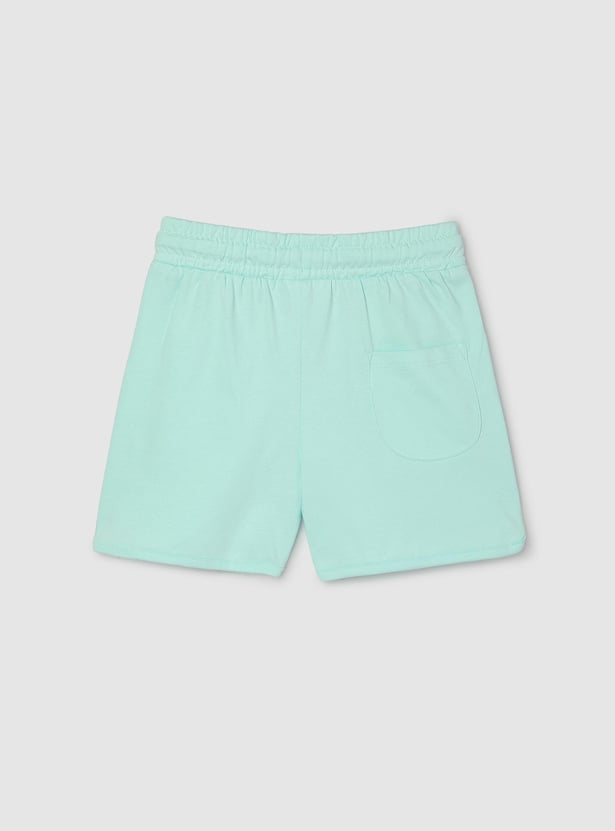 Girls Sequinned Sleepwear Shorts Set