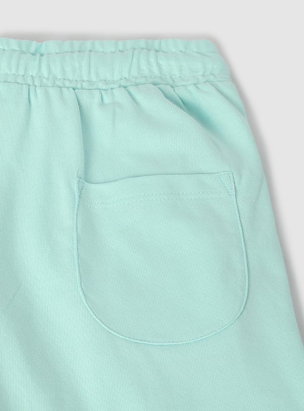 Girls Sequinned Sleepwear Shorts Set