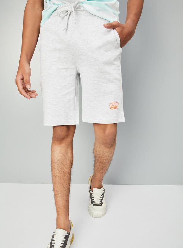 Boys Knit Knee-Length Shorts