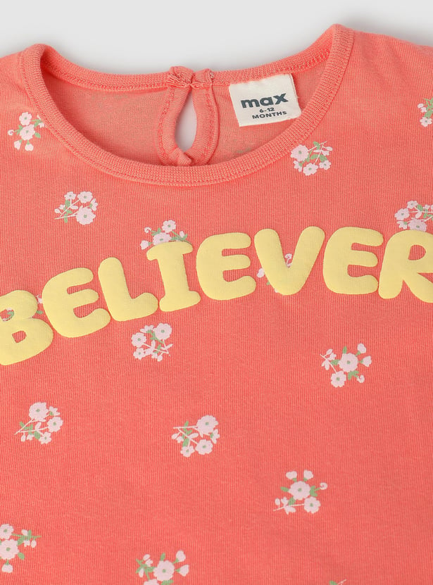 Girls Printed Sleepwear Shorts Set