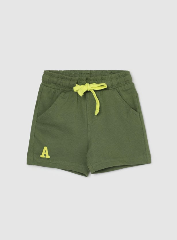 Boys Printed Shorts Set