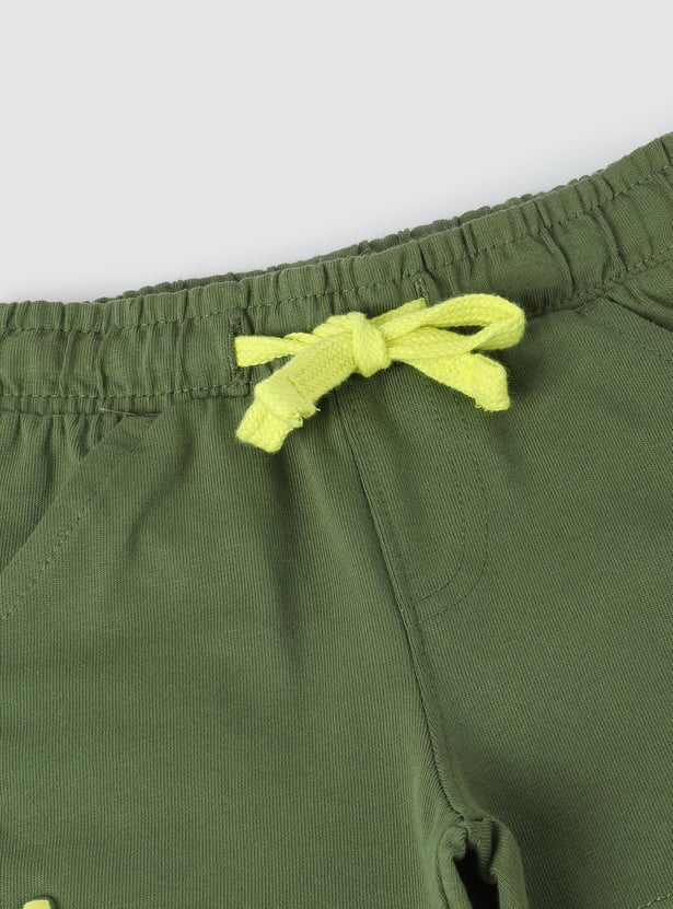 Boys Printed Shorts Set