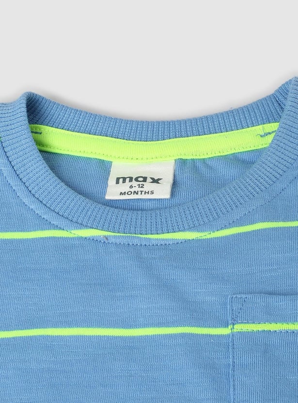 Boys Striped T-shirt with Pocket