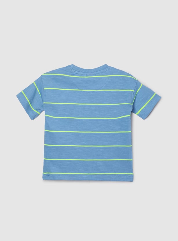 Boys Striped T-shirt with Pocket