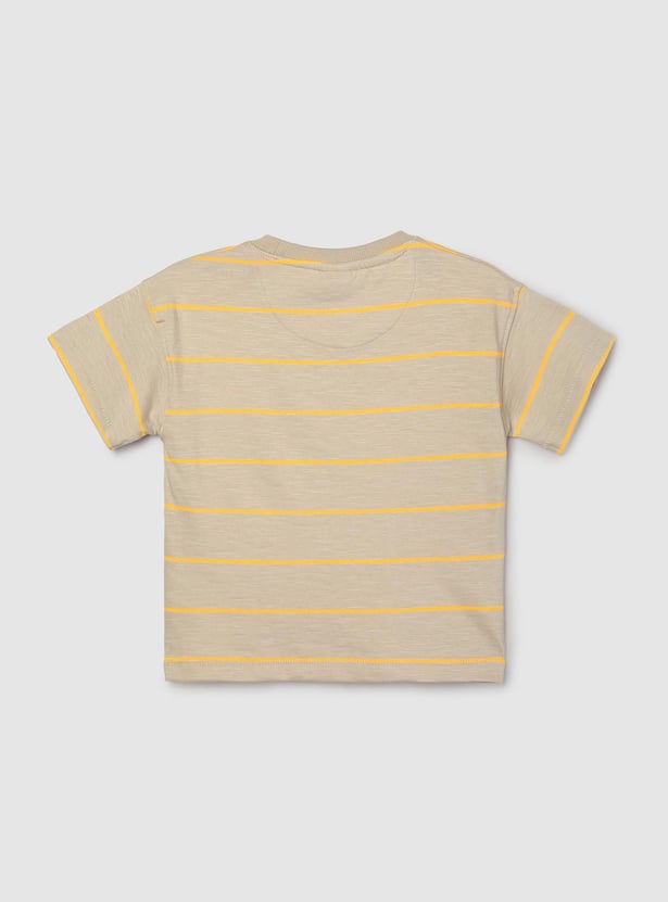 Boys Striped T-shirt with Pocket