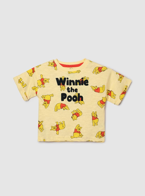 Boys Winnie The Pooh Printed T-shirt