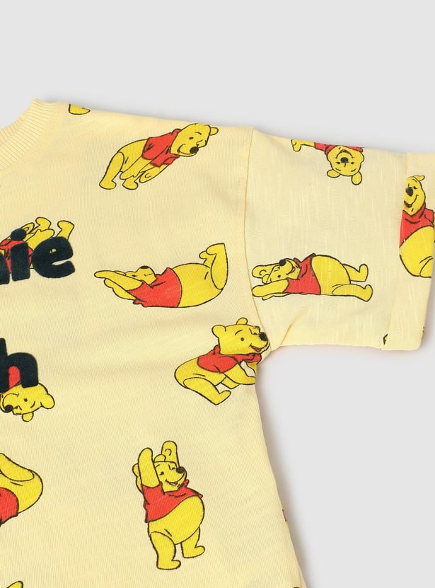 Boys Winnie The Pooh Printed T-shirt