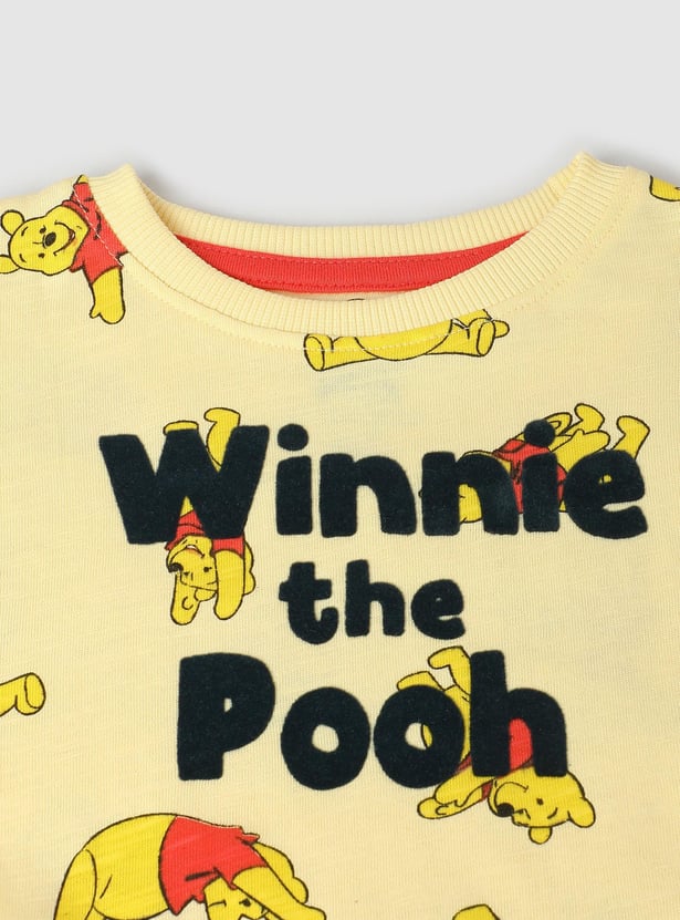 Boys Winnie The Pooh Printed T-shirt