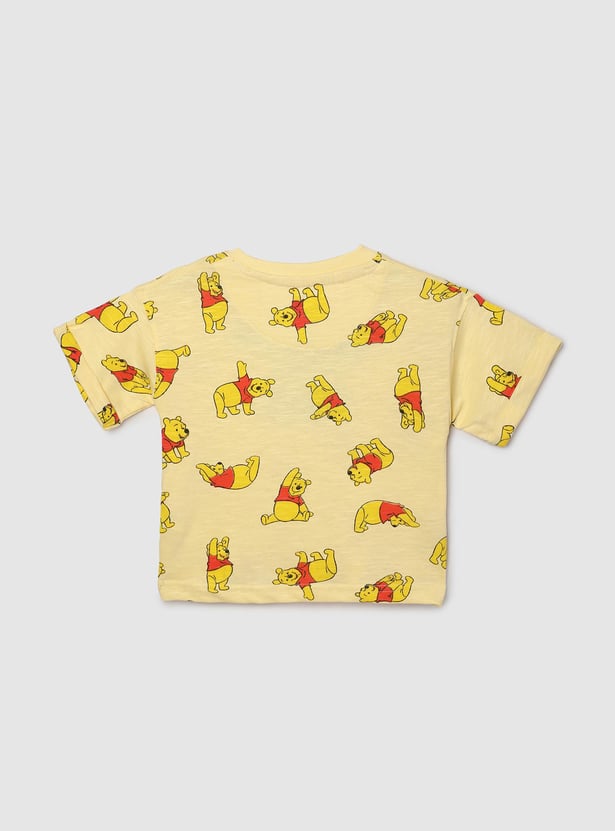 Boys Winnie The Pooh Printed T-shirt