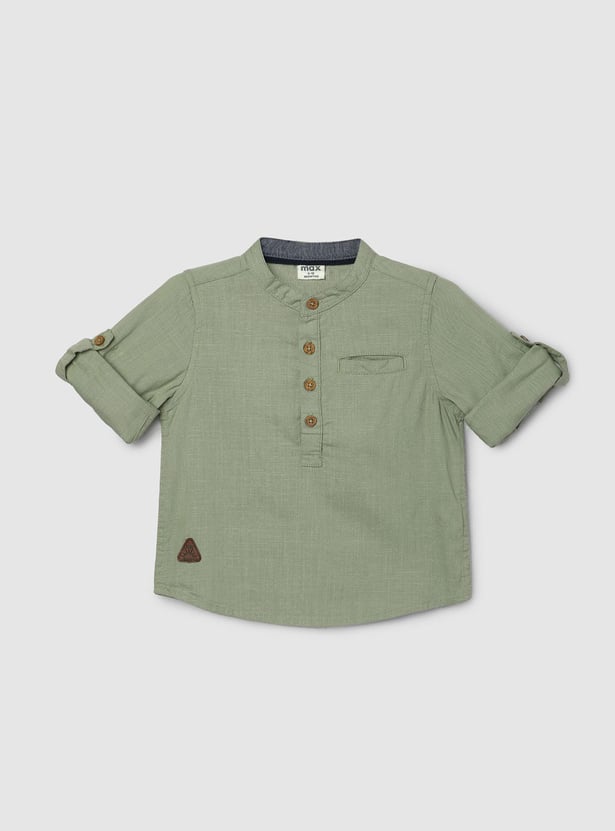 Boys Solid Shirt