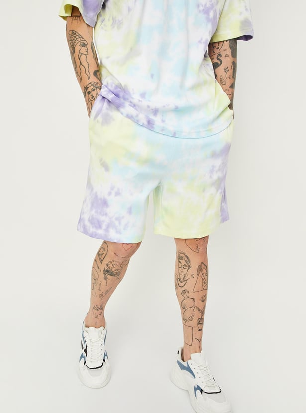 Men Tie & Dye Sports Shorts