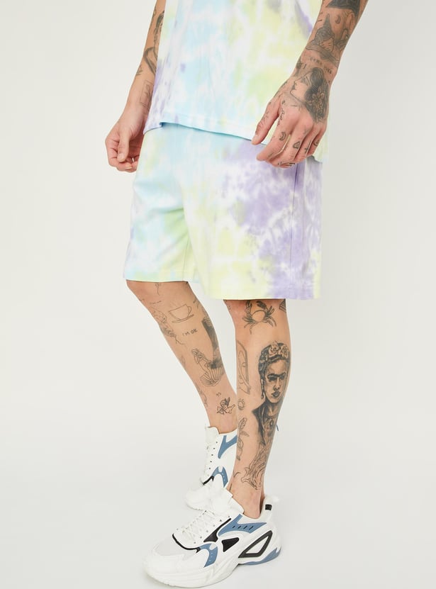 Men Tie & Dye Sports Shorts