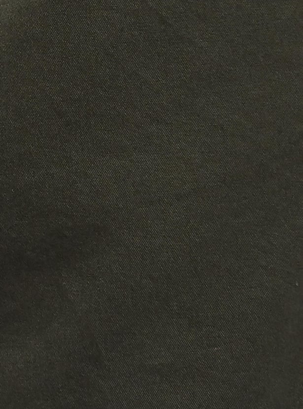 URB_N Men Slim Fit Solid Shorts