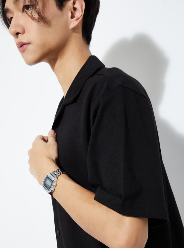 URB_N Men Regular Fit Resort Collar Shirt
