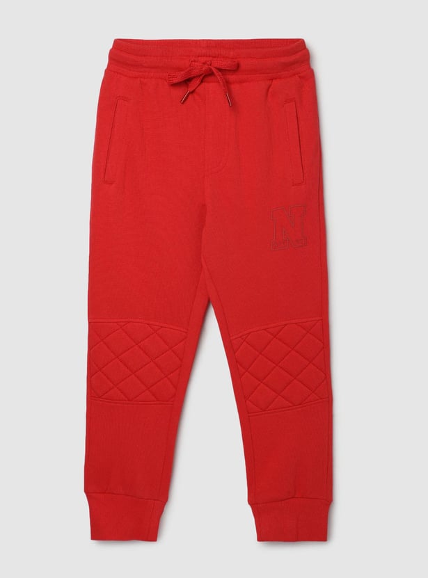 Boys Solid Elasticated Joggers