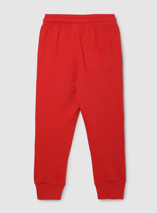 Boys Solid Elasticated Joggers