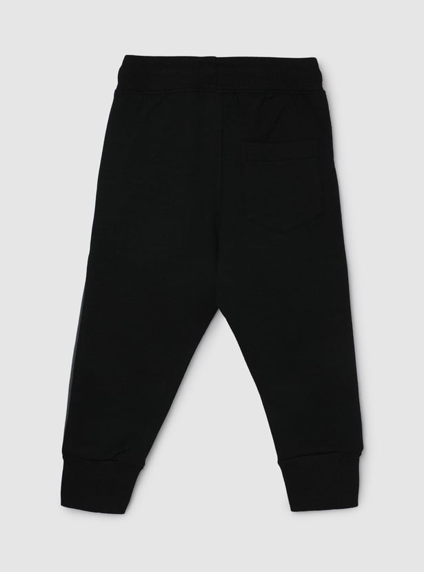 Boys Colourblock Joggers with Side Taping