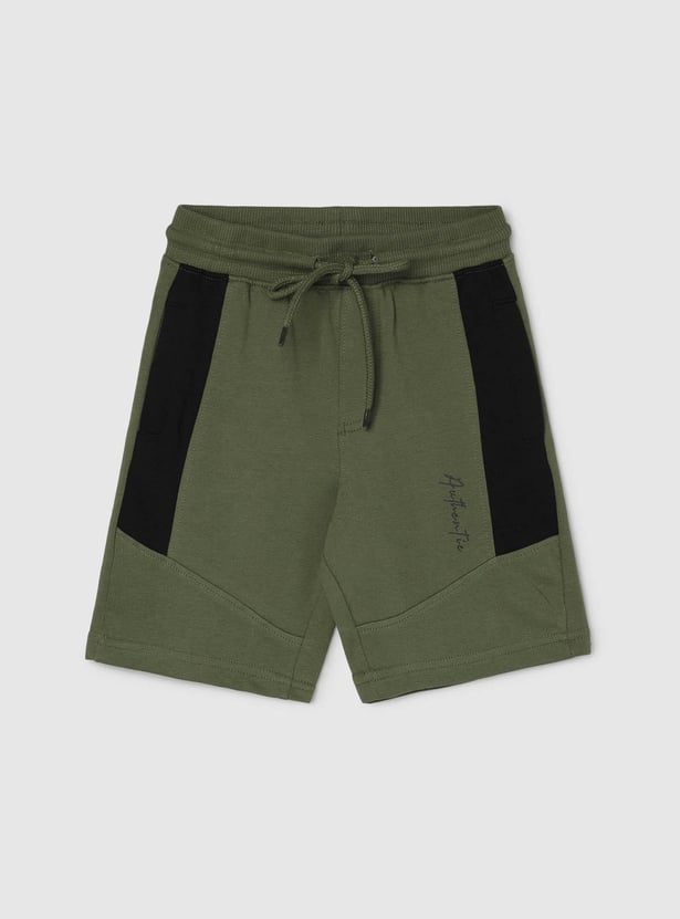 Boys Colourblock Shorts