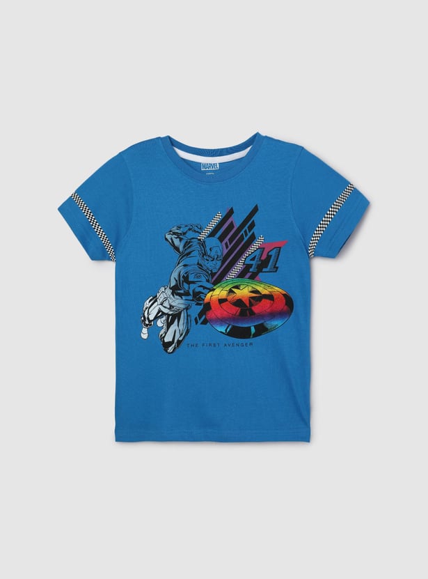 Boys Captain America T-shirt