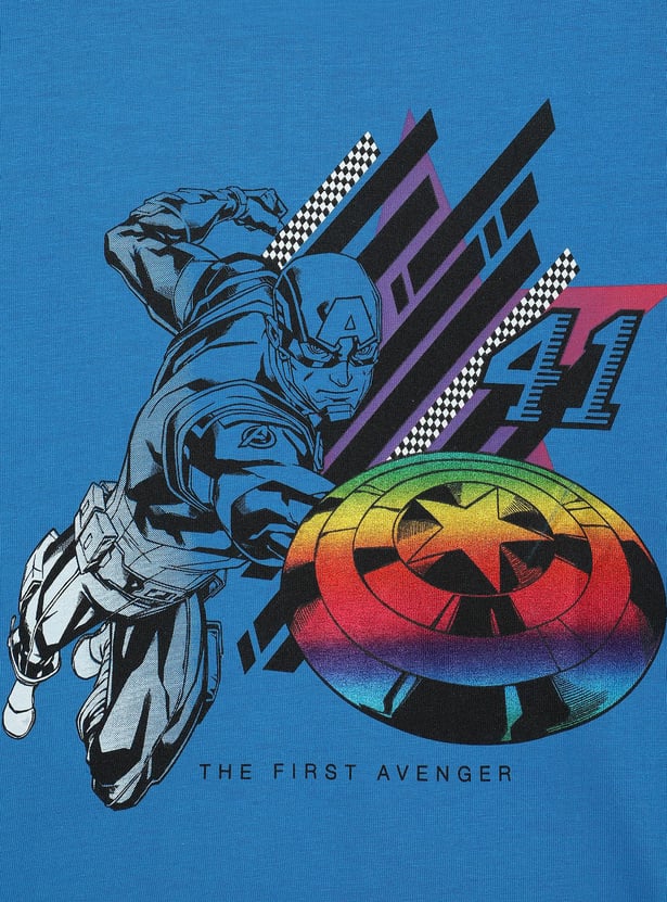 Boys Captain America T-shirt