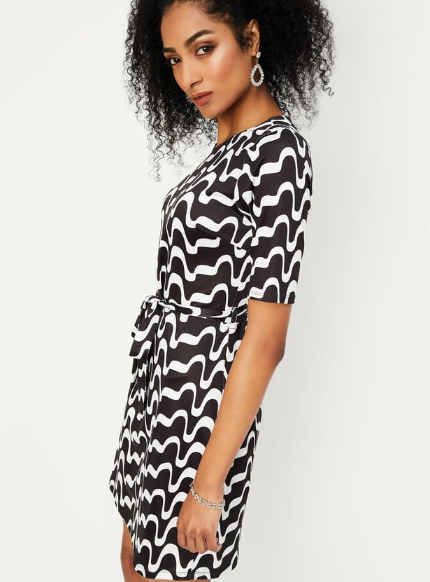 Women Printed Shift Dress