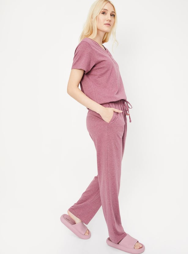 Women Printed PJ Set