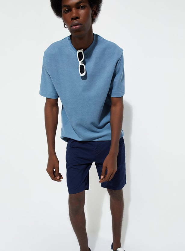URB_N Men Regular Fit Knit T-shirt
