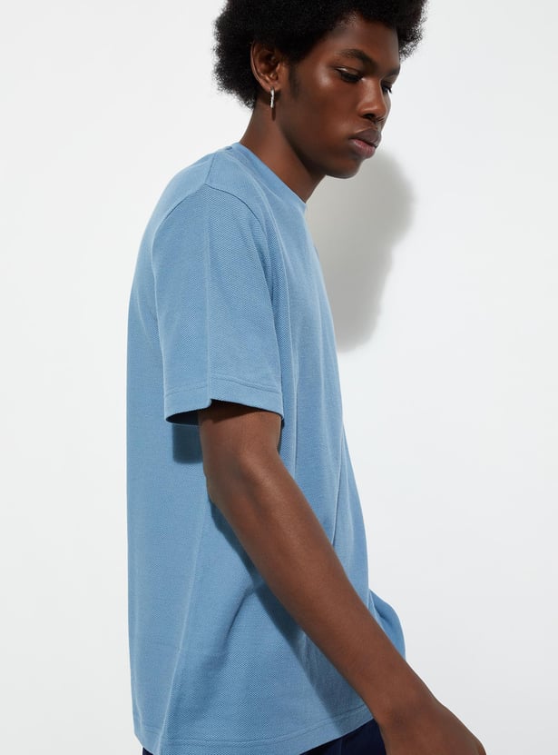 URB_N Men Regular Fit Knit T-shirt