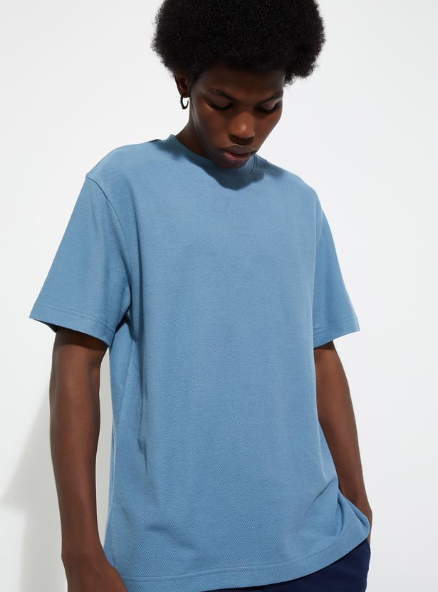 URB_N Men Regular Fit Knit T-shirt