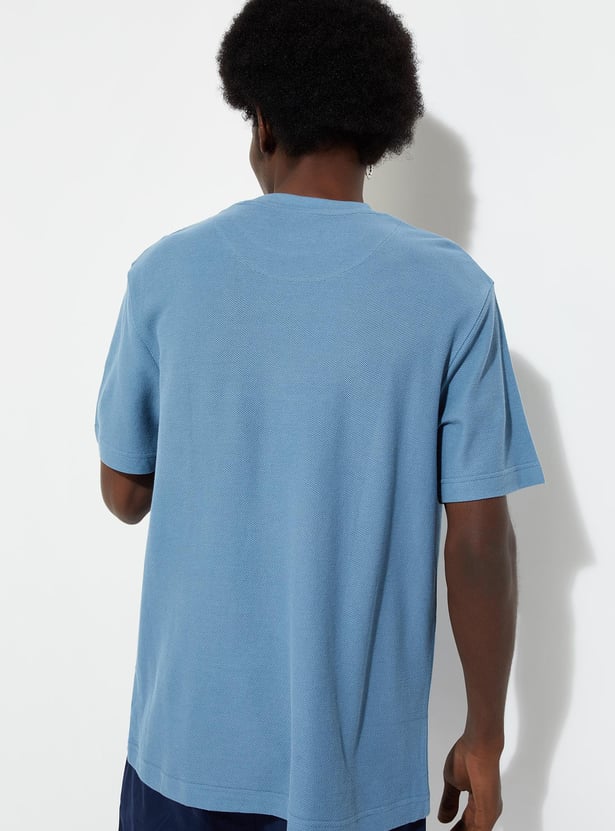 URB_N Men Regular Fit Knit T-shirt